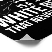 Funny Karate Design for Men Black Belt Marti Poster (Hoek)