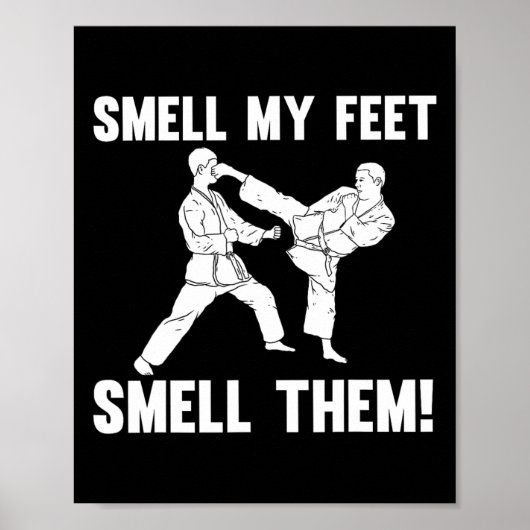 Funny Karate Design for Men Karate Martial A Poster (Voorkant)