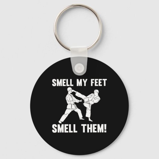 Funny Karate Design for Men Karate Martial A Sleutelhanger (Voorkant)