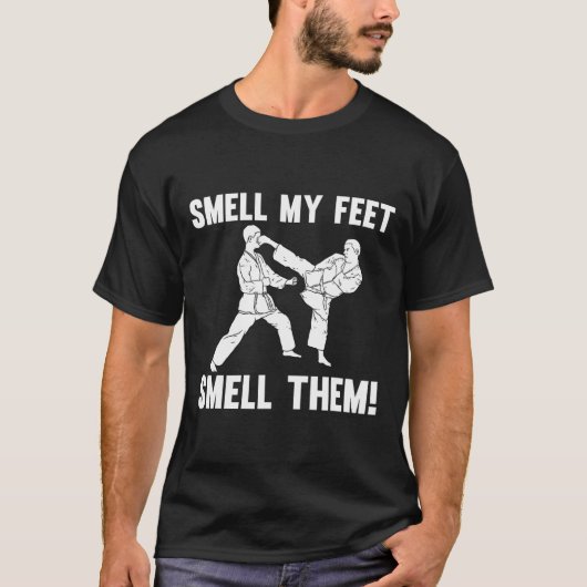 Funny Karate Design for Men Karate Martial A T-shirt (Voorkant)