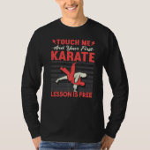 Funny Karate Premium T-shirt (Voorkant)
