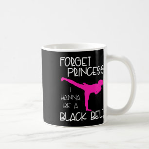 Funny Karate Shirt Girl Black Belt Martial Arts Gi Koffiemok