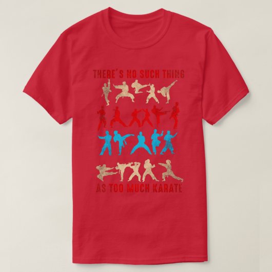 Funny Karate T-shirt (Design voorkant)