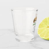Funny Kat Wisdom Shot Glas (Links)