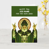 Funny katholieke verjaardag kaart (Gele Bloem)