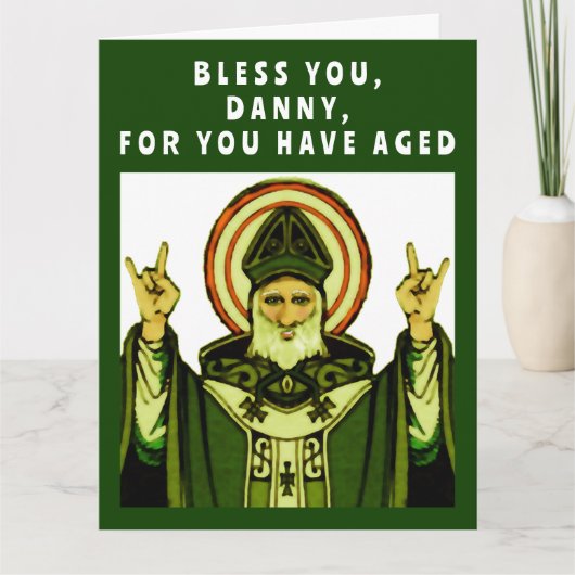 Funny katholieke verjaardag kaart (Voorkant)