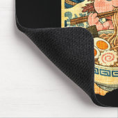 Funny Kawaii Axolotl Ramen Noodle Bowl Japanese Wa Muismat (Hoek)