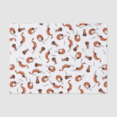 Funny kawaii-garnaalpapier tissuepapier (Voorkant)