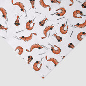 Funny kawaii-garnaalpapier tissuepapier (Detail)