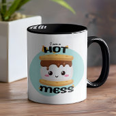 Funny Kawaii S'mores Hot Mess Mok