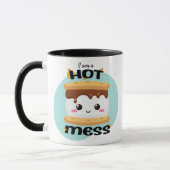 Funny Kawaii S'mores Hot Mess Mok (Links)