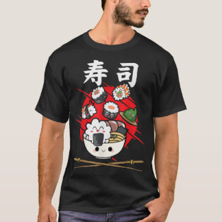 Funny Kawaii Sushi Japans voedselijzenijs Japan T-shirt