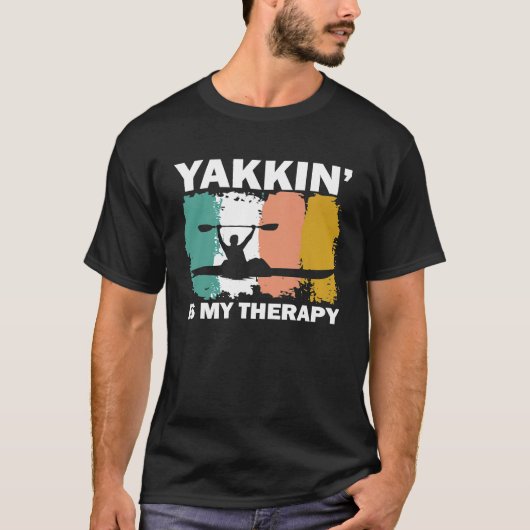Funny Kayak Gift for Men Women Cool Kayaking Lover T-shirt (Voorkant)