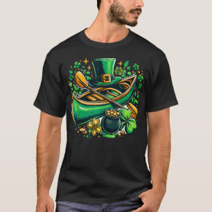 Funny Kayak St Patricks Day Kayaking Kayaker Manne T-shirt
