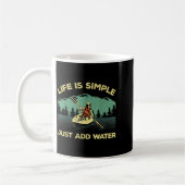 Funny Kayaking Design For Men Women Paddling Canoe Koffiemok (Links)