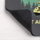 Funny Kayaking Design For Men Women Paddling Canoe Muismat (Hoek)