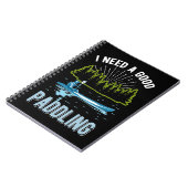 Funny Kayaking Humor Paddling Kayak Jokes Notitieboek (Linkerzijde)