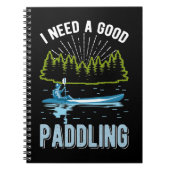 Funny Kayaking Humor Paddling Kayak Jokes Notitieboek (Voorkant)