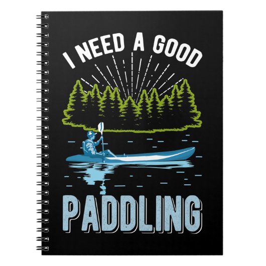 Funny Kayaking Humor Paddling Kayak Jokes Notitieboek (Voorkant)