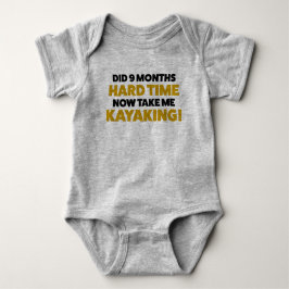 Funny Kayaking Jersey Bodysuit komt uit Baby