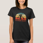 Funny Kayaking Whitewater Rafting Kayaker Rafters  T-shirt (Voorkant)