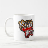 Funny Kazoo Hero Instrument Music Cartoon Koffiemok (Links)