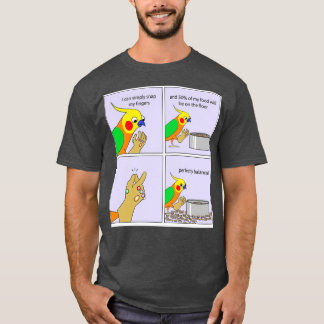 Funny kea parrot Design 3 T-shirt