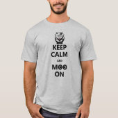 Funny 'Keep Calm' Citaat Pun T-shirt (Voorkant)