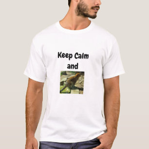 Funny Keep Calm en T-shirt