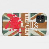Funny Keep Calm iphone 5-behuizingen Case-Mate iPhone Case (Achterkant (horizontaal))