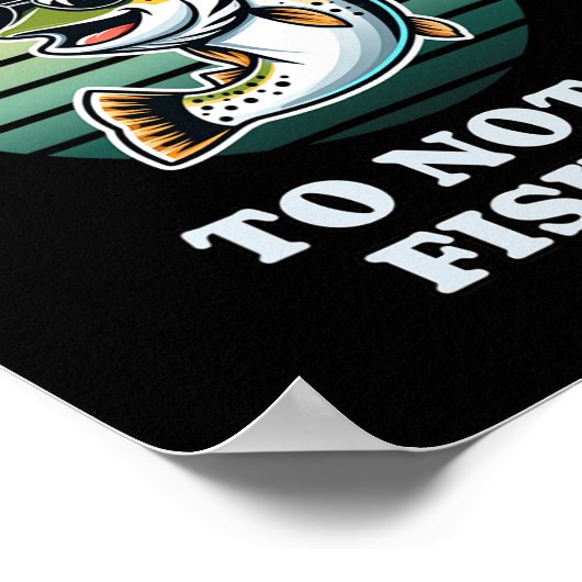 Funny Keep On Vist Fun Chill Forel Visser Poster (Hoek)