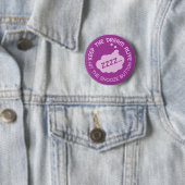 Funny "Keep the Dream Alive"-knop Ronde Button 5,7 Cm (In situ)
