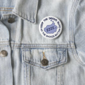 Funny "Keep the Dream Alive"-knop Ronde Button 5,7 Cm (In situ)