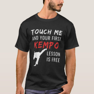Funny Kempo T Shirt Zelfverdedigingsinstructeur On