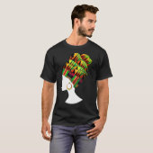 Funny Kente Cloth Head Wrap Gift for African Ameri T-shirt (Voorkant volledig)