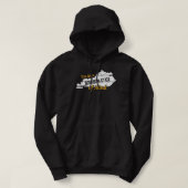 Funny Kentucky Bourbon Staat Mind Derby Hoodie (Design voorkant)