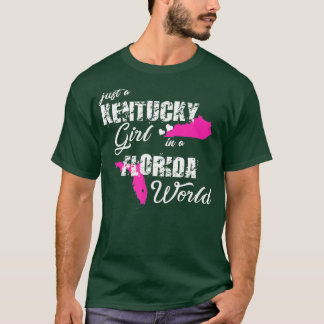 Funny Kentucky Shirten Gewoon een Kentucky meisje  T-shirt