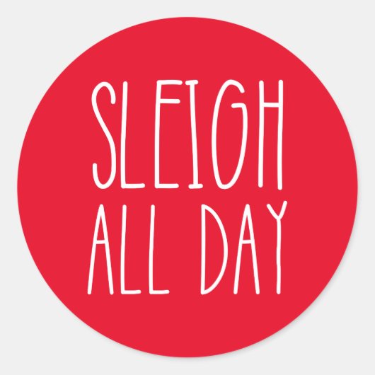 Funny Kerst stickers (Voorkant)