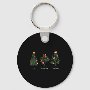 Funny Kerstboom Anti Trump Verborgen Bericht Vrouw Sleutelhanger