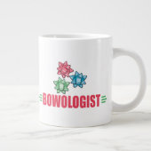 Funny Kerstbow Lover Grote Koffiekop (Rechts)