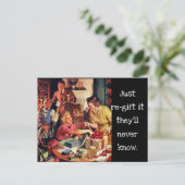 Funny  kerstBriefkaart 1950 Briefkaart (Staand voorkant)