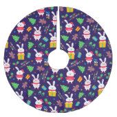 Funny KerstBunnies Kerstboom Rok (Voorkant)