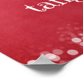 Funny Kerstcitaat Poster (Hoek)