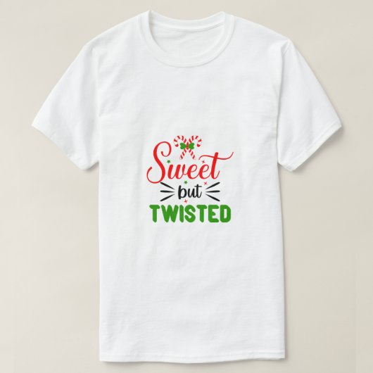 Funny Kerstcitaat T-shirt (Design voorkant)