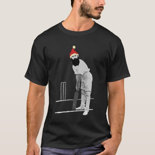  Funny Kerstcricket Tshirt (Voorkant)