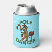 Funny Kerstdaner Reindeer Pun Blikjeskoeler (Blikje Voorkant)