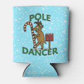 Funny Kerstdaner Reindeer Pun Blikjeskoeler (Voorkant)