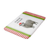 Funny Kerstdecor Badmat (Gekanteld)