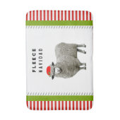 Funny Kerstdecor Badmat (Voorkant Verticaal)