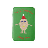 Funny Kerstei Bath Mat (Voorkant Verticaal)